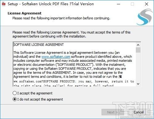 Softaken Unlock PDF Files下载,PDF解锁工具,PDF软件,密码移除,加密解密
